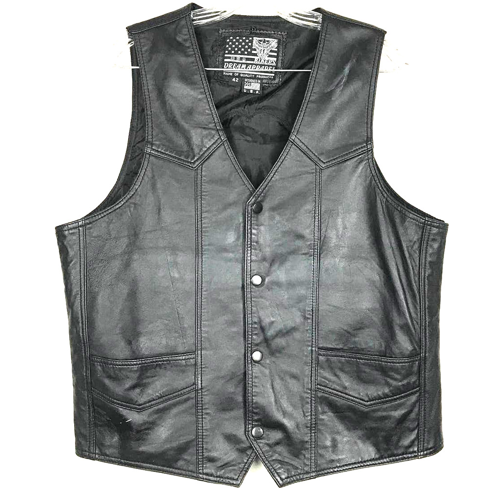 USA Bikers Dream Apparel Vest Harley Patch